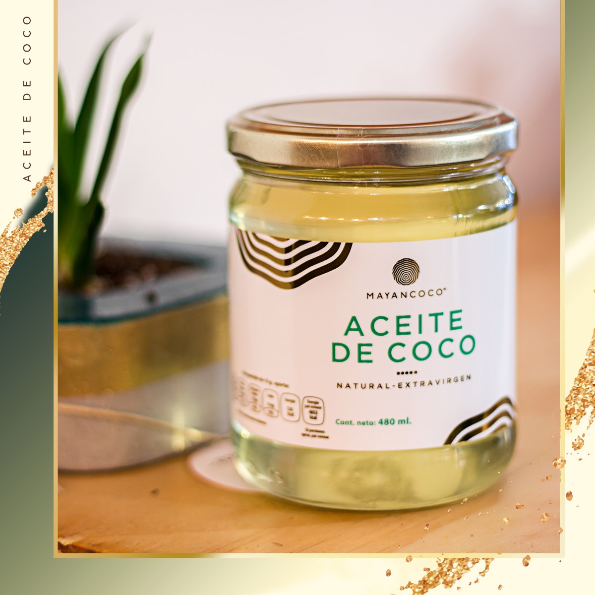 Aceite de coco comestible extravirgen --> Mayancoco en Mérida - CANASTA EN  CASA