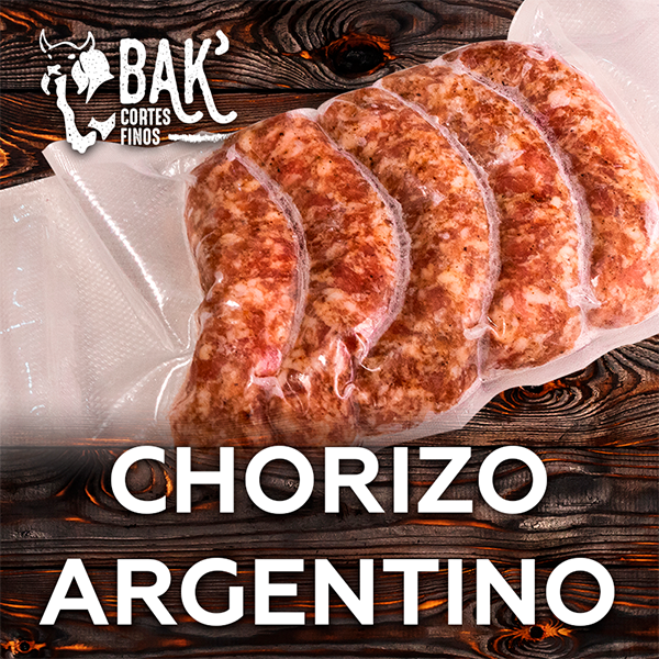 Chorizo Argentino Paq. 500gr en canasta en casa