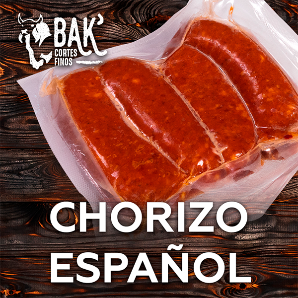 Chorizo Español Paq. 500gr en canasta en casa